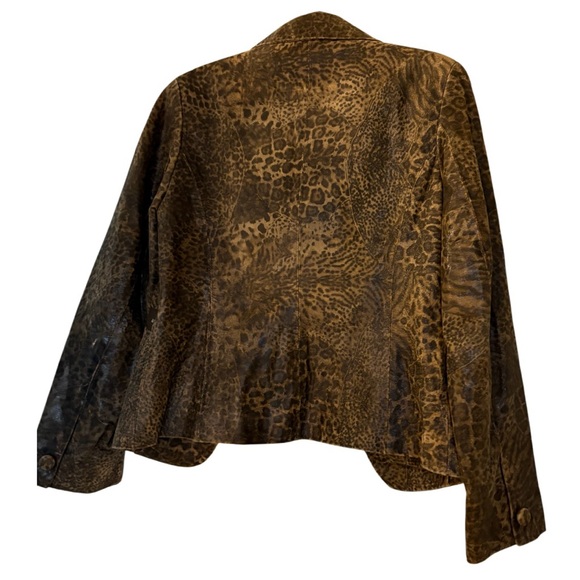 Tryst New York women’s leather blazer - Picture 3 of 16